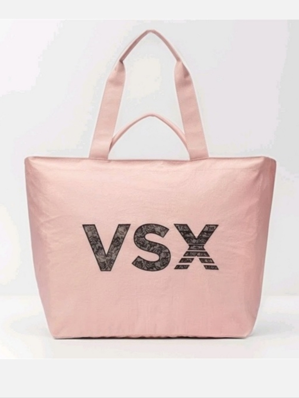 NWT Victoria's Secret VSX Weekender Tote Bag Zip Closure Travel Gym Pink 2026